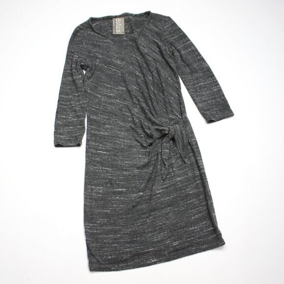 Anthropologie Dolan Dress Women's Size XS Gray Tie Left Coast Collection - Picture 1 of 5